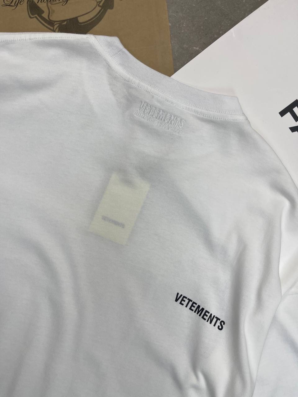 Футболка Vetements Logo — фото 10