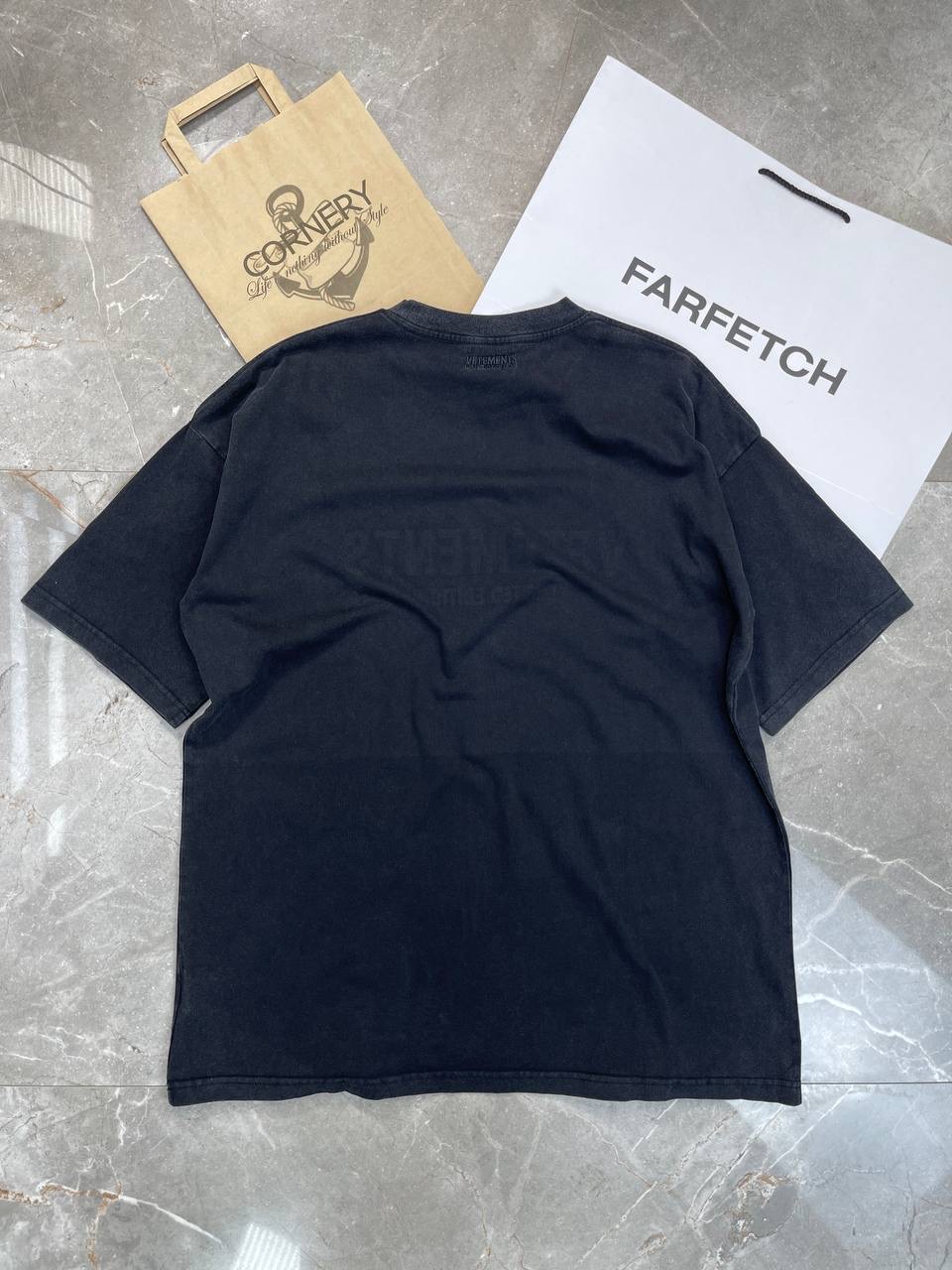 Футболка Vetements Strass Logo — фото 3