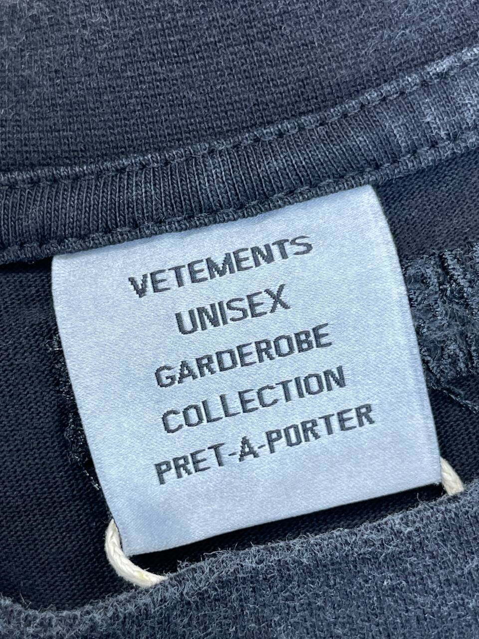 Футболка Vetements Strass Logo — фото 8