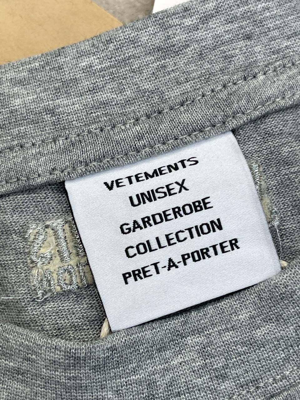 Футболка Vetements Imprint — фото 9