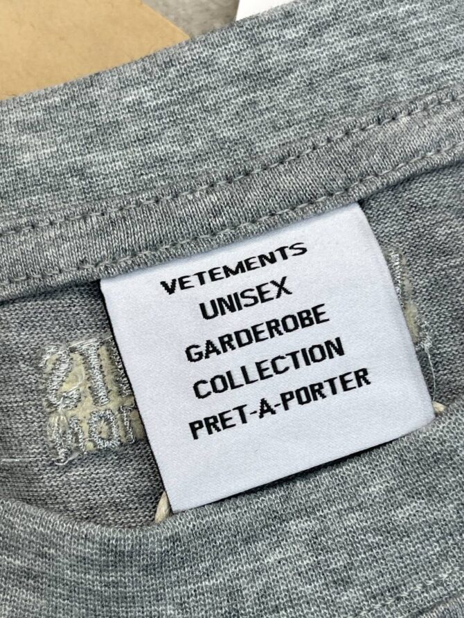 Футболка Vetements Imprint — изображение 8