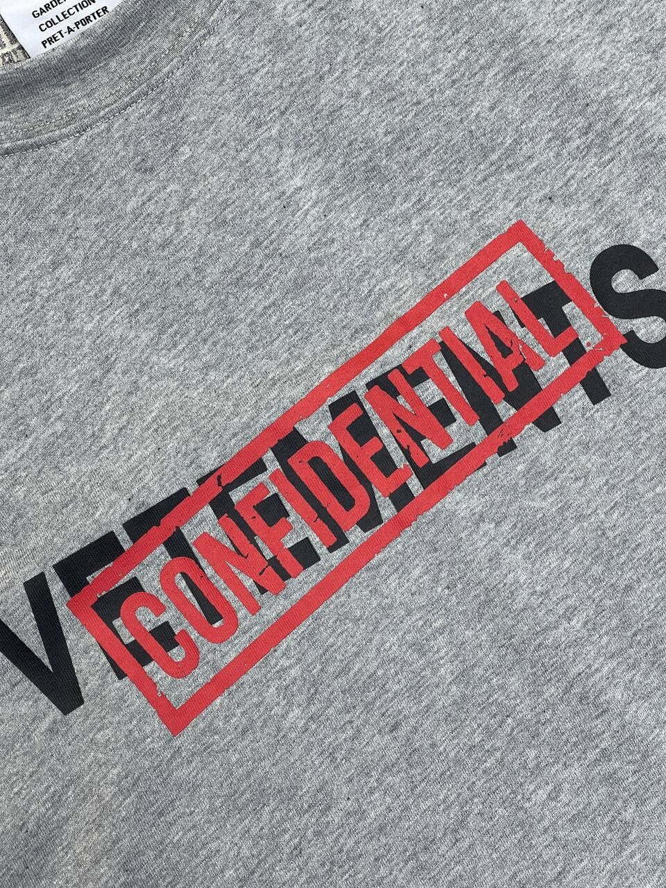 Футболка Vetements Confidential — фото 7