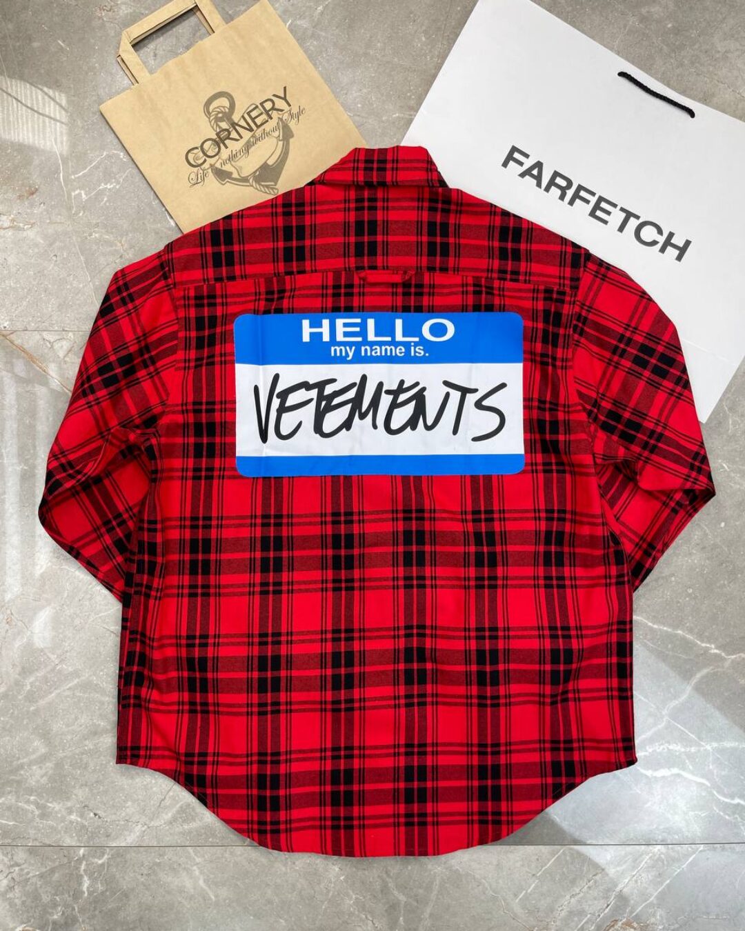 Рубашка Vetements — изображение 2