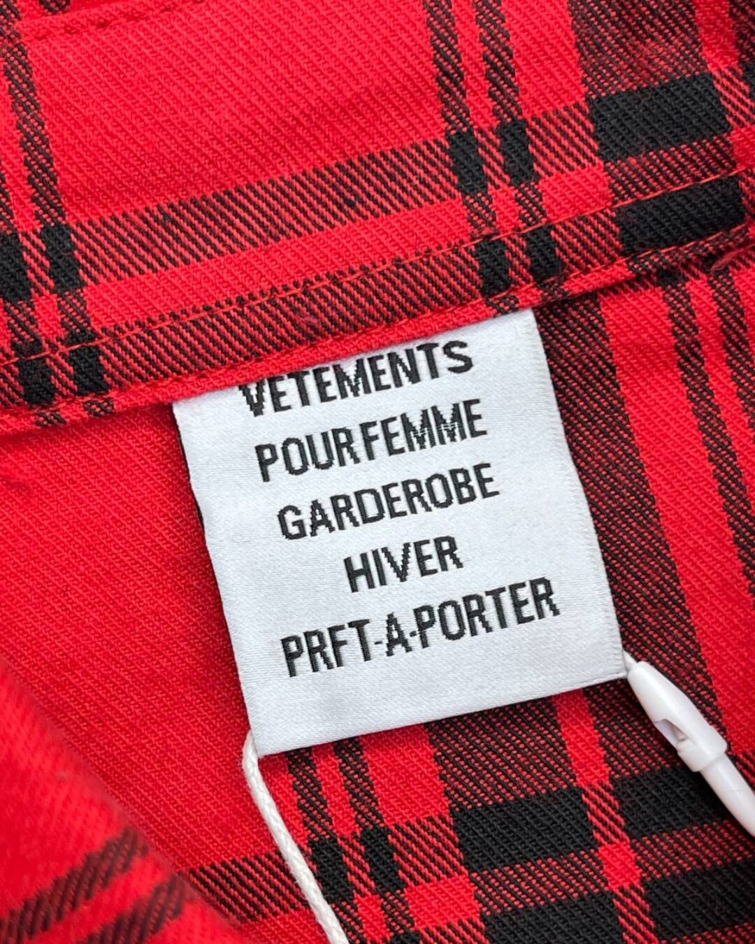 Рубашка Vetements — изображение 6