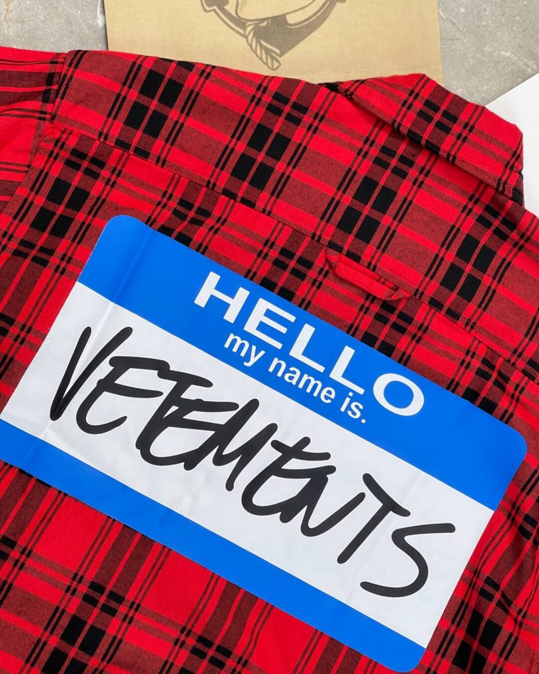 Рубашка Vetements — изображение 7
