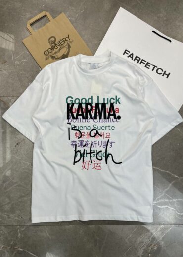 Футболка Vetements Karma