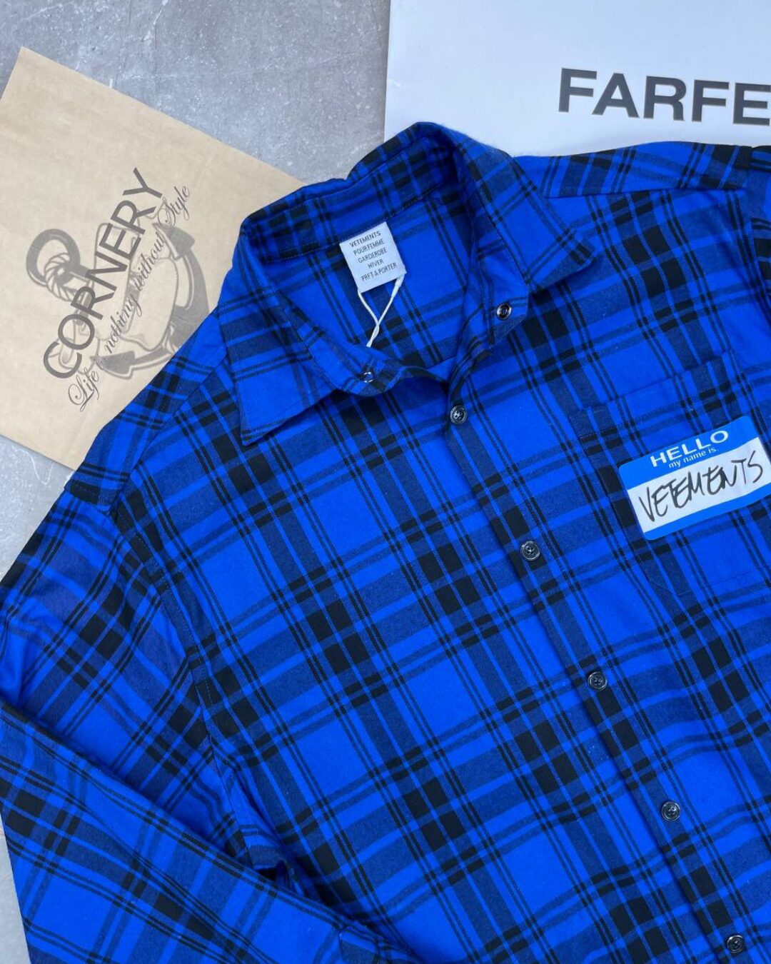 Рубашка Vetements — изображение 5