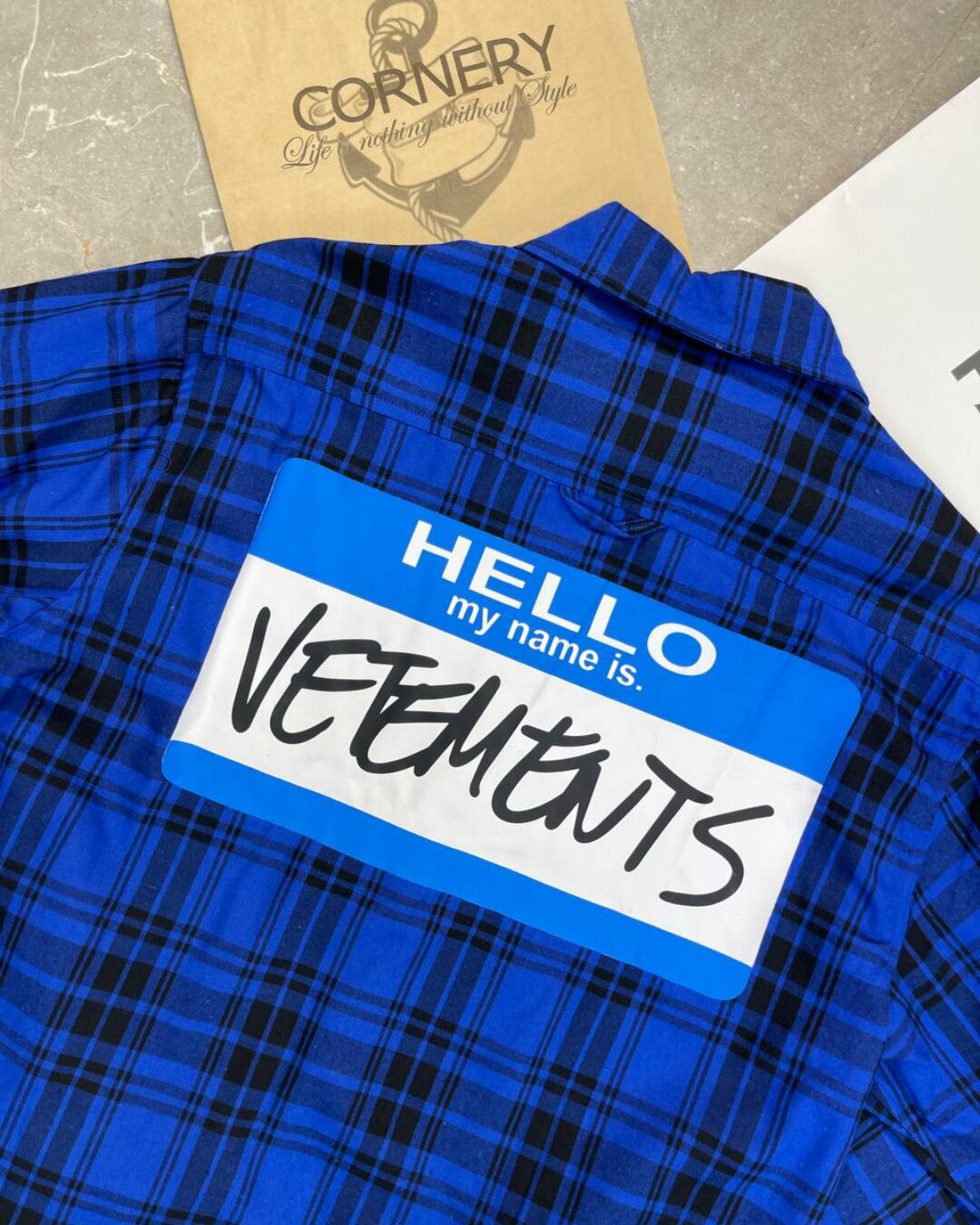 Рубашка Vetements — изображение 8