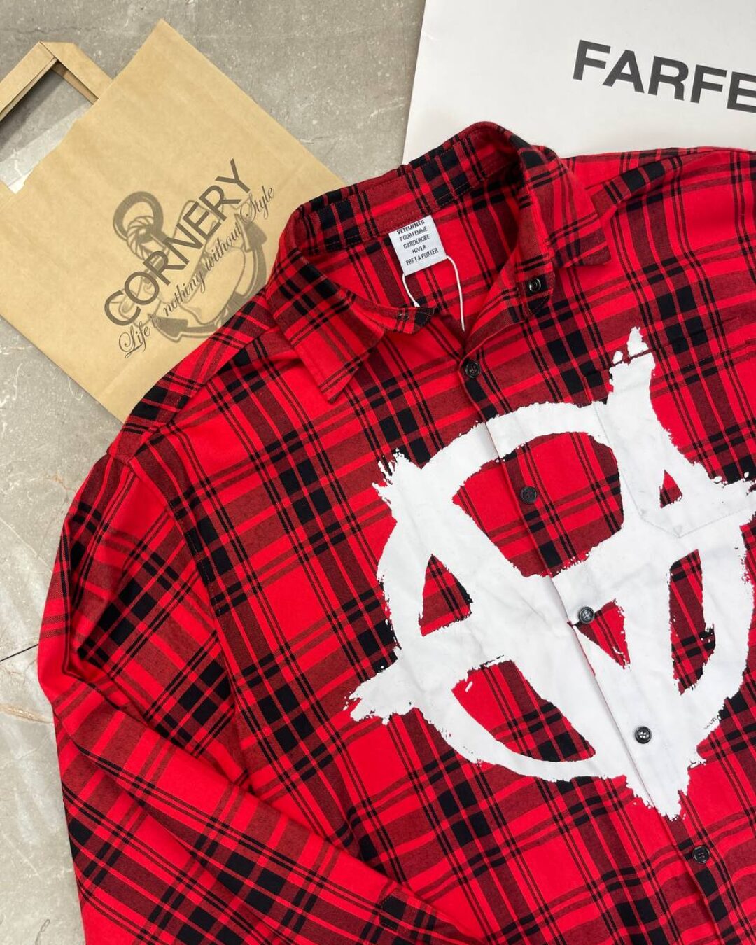 Рубашка Vetements — изображение 3