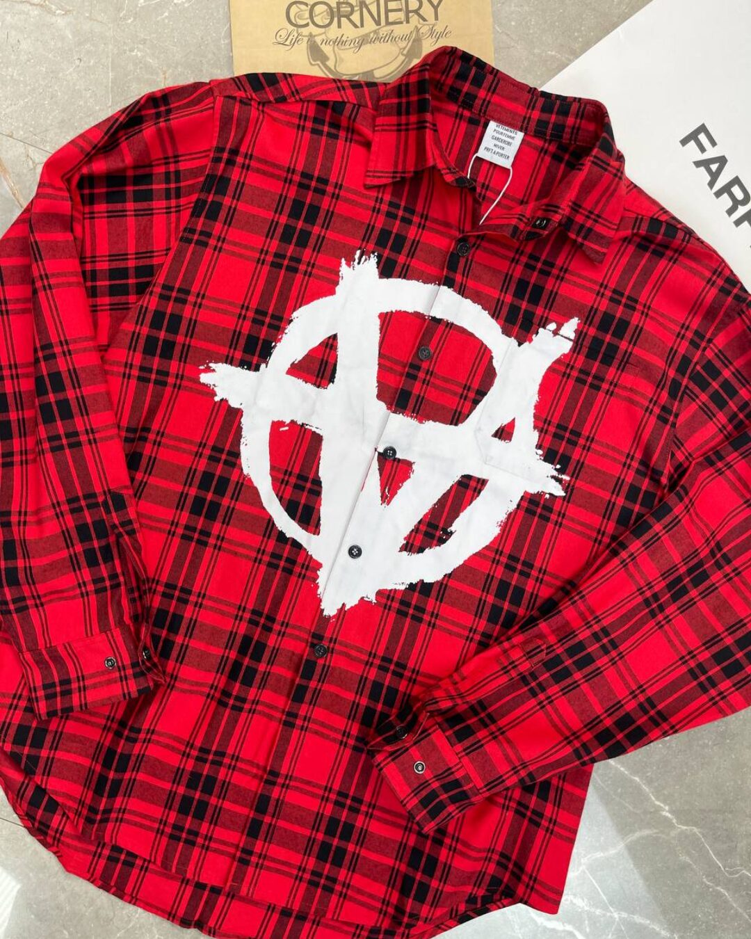 Рубашка Vetements — изображение 5