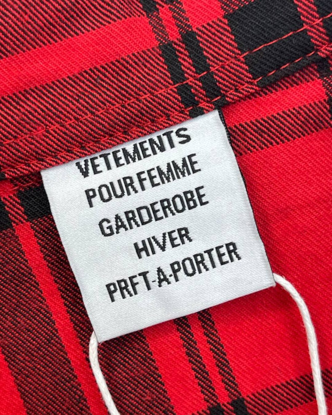 Рубашка Vetements — изображение 6