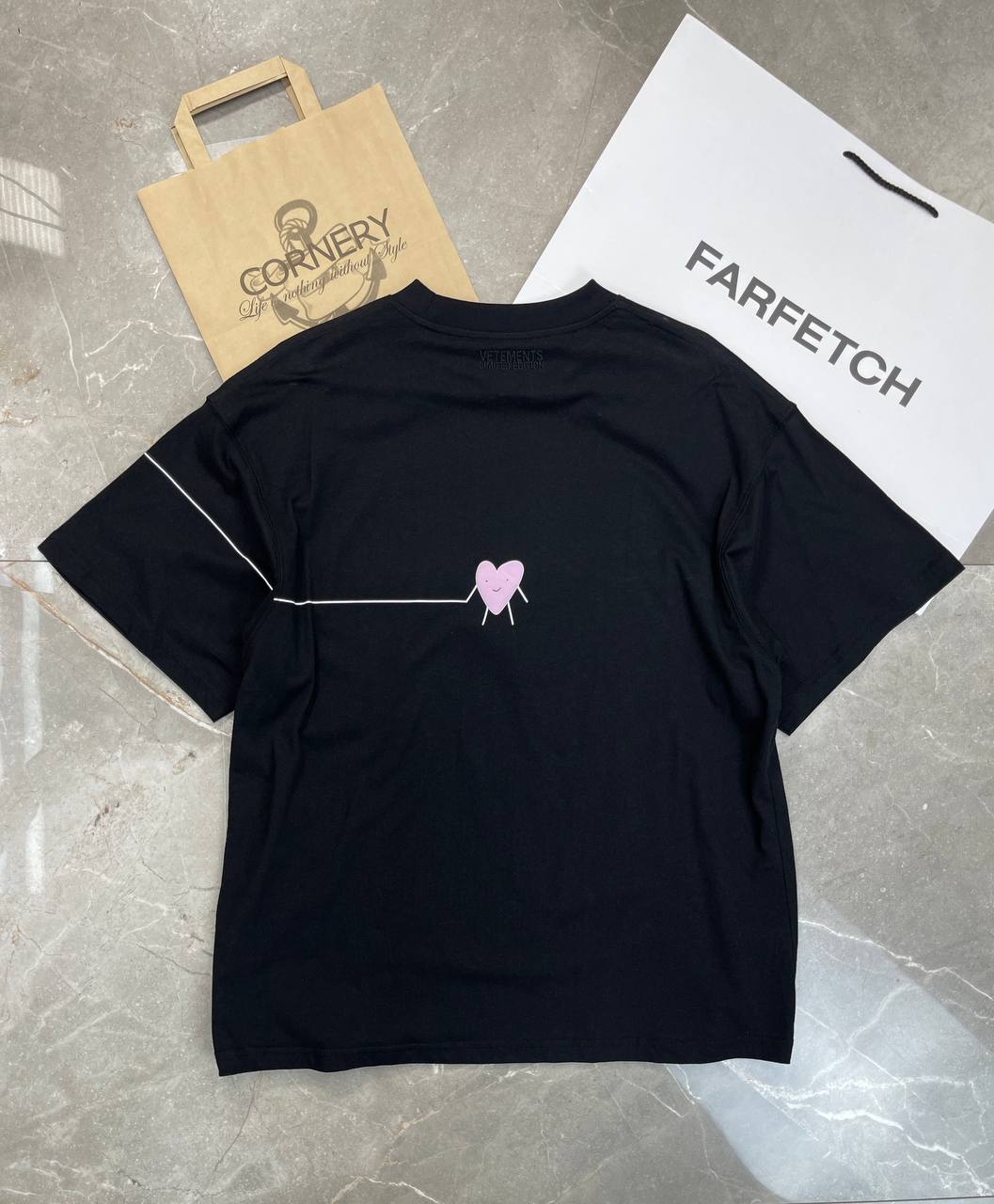 Футболка Vetements Heart — фото 3