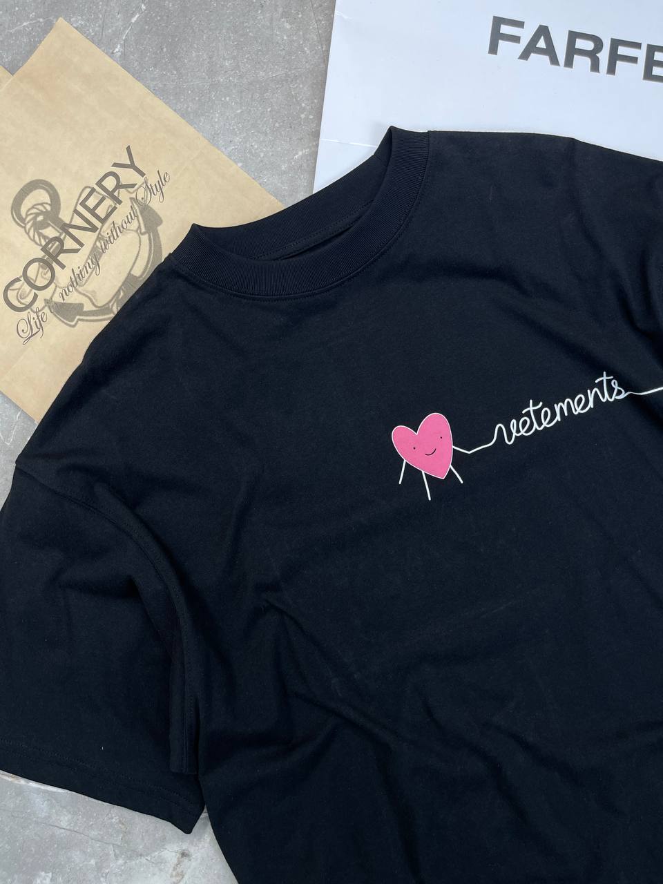 Футболка Vetements Heart — фото 4