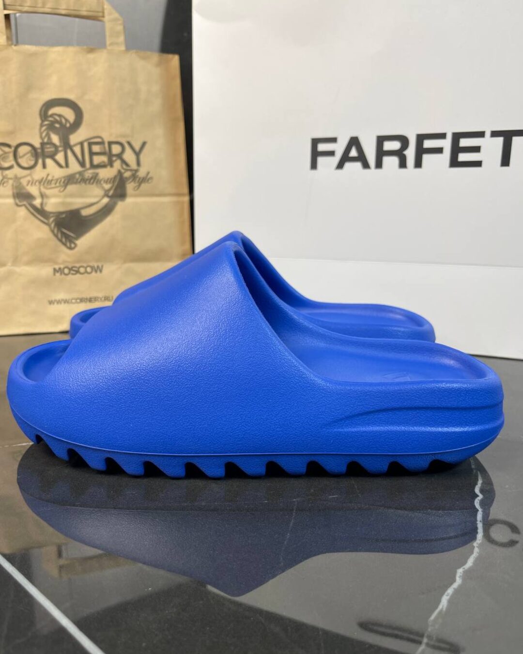 Yeezy Slide Azure (дисконт) — изображение 2