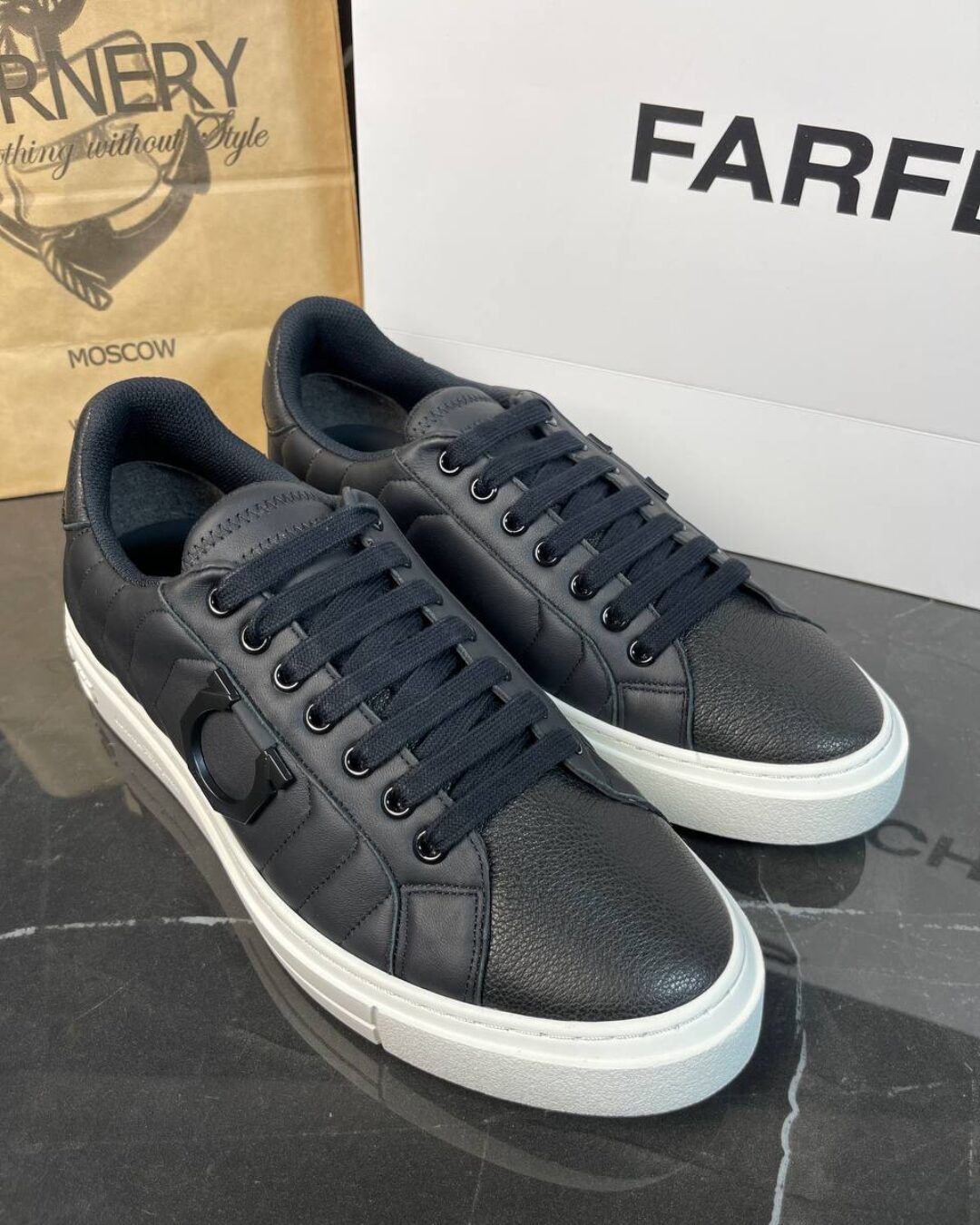 Кеды Salvatore Ferragamo — изображение 9