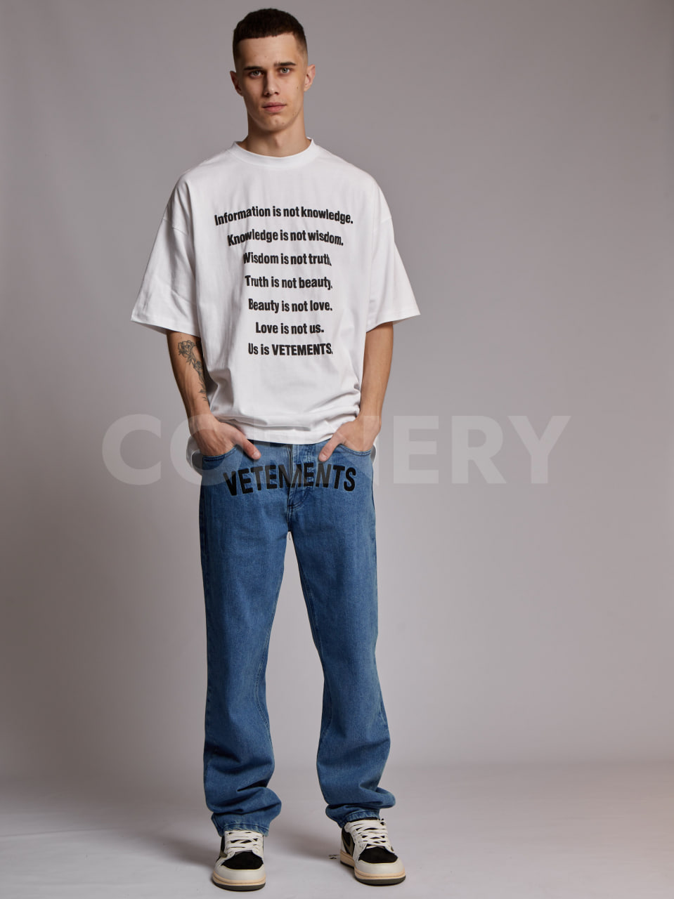 Футболка Vetements Knowledge — фото 8