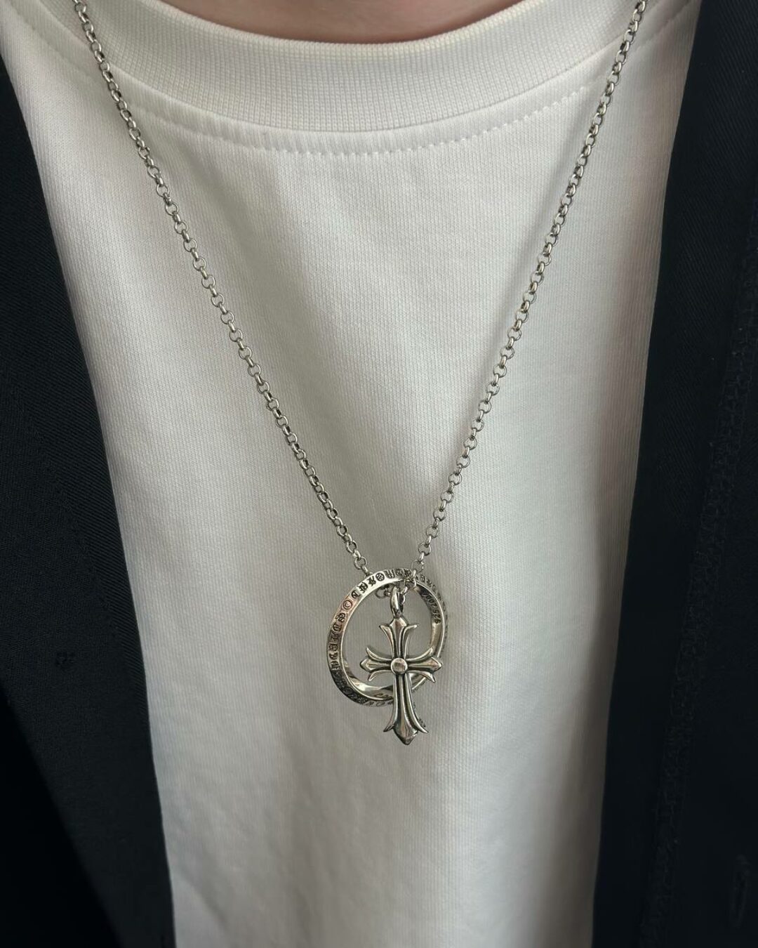 Колье Chrome Hearts