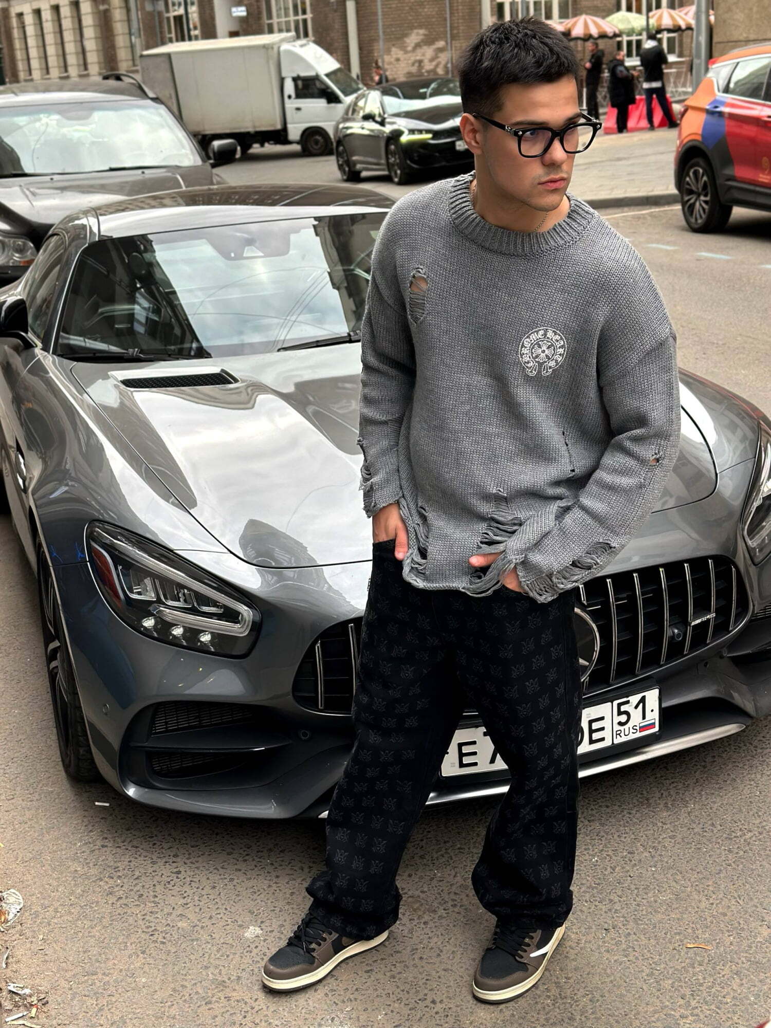 Свитер Chrome Hearts — фото 1