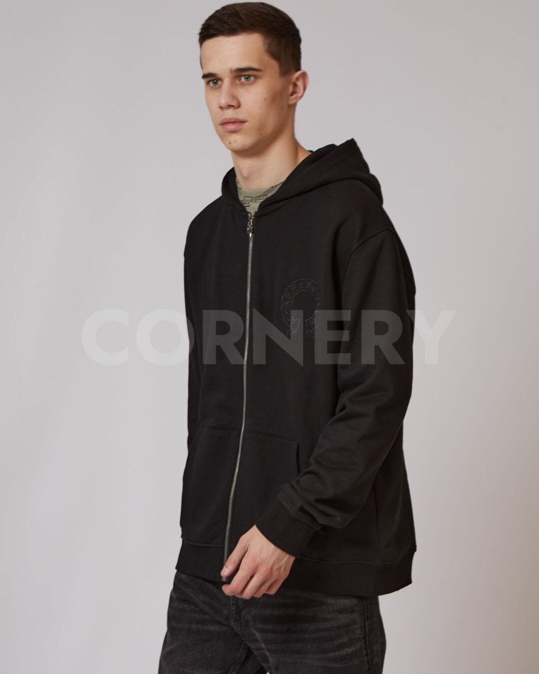 Zip-Худи Chrome Hearts — изображение 3