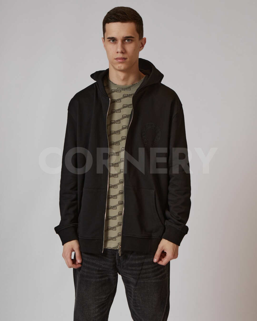 Zip-Худи Chrome Hearts — изображение 5