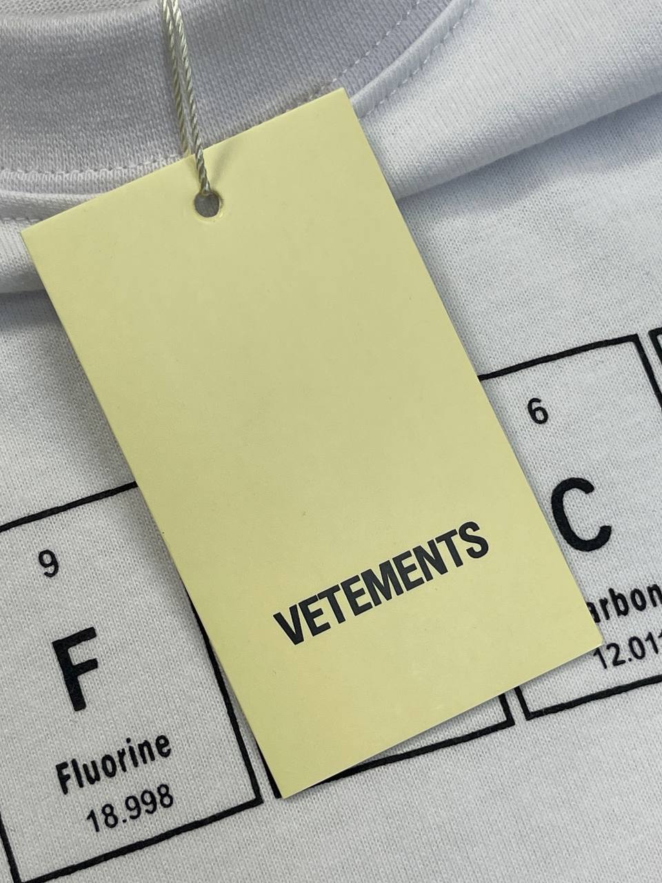 Футболка Vetements Chemistry — фото 6