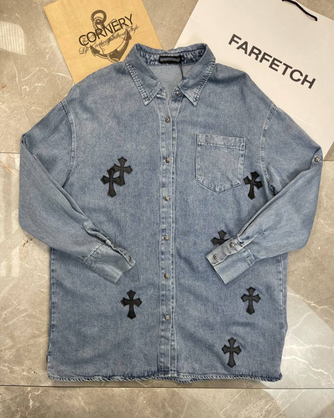 Рубашка Chrome Hearts — изображение 3