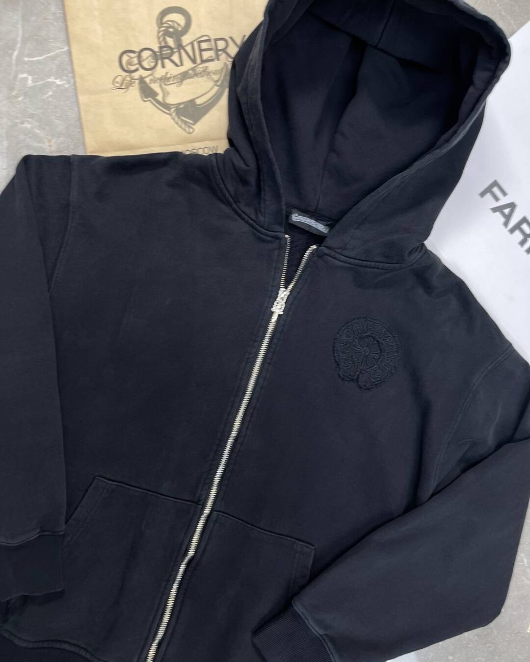 Zip-Худи Chrome Hearts — изображение 5