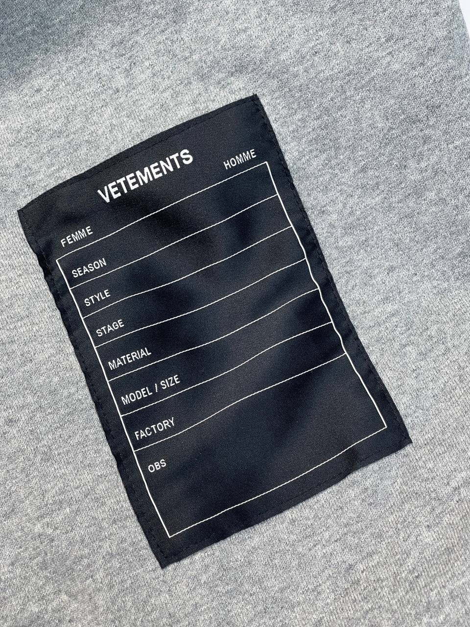 Худи Vetements — фото 9