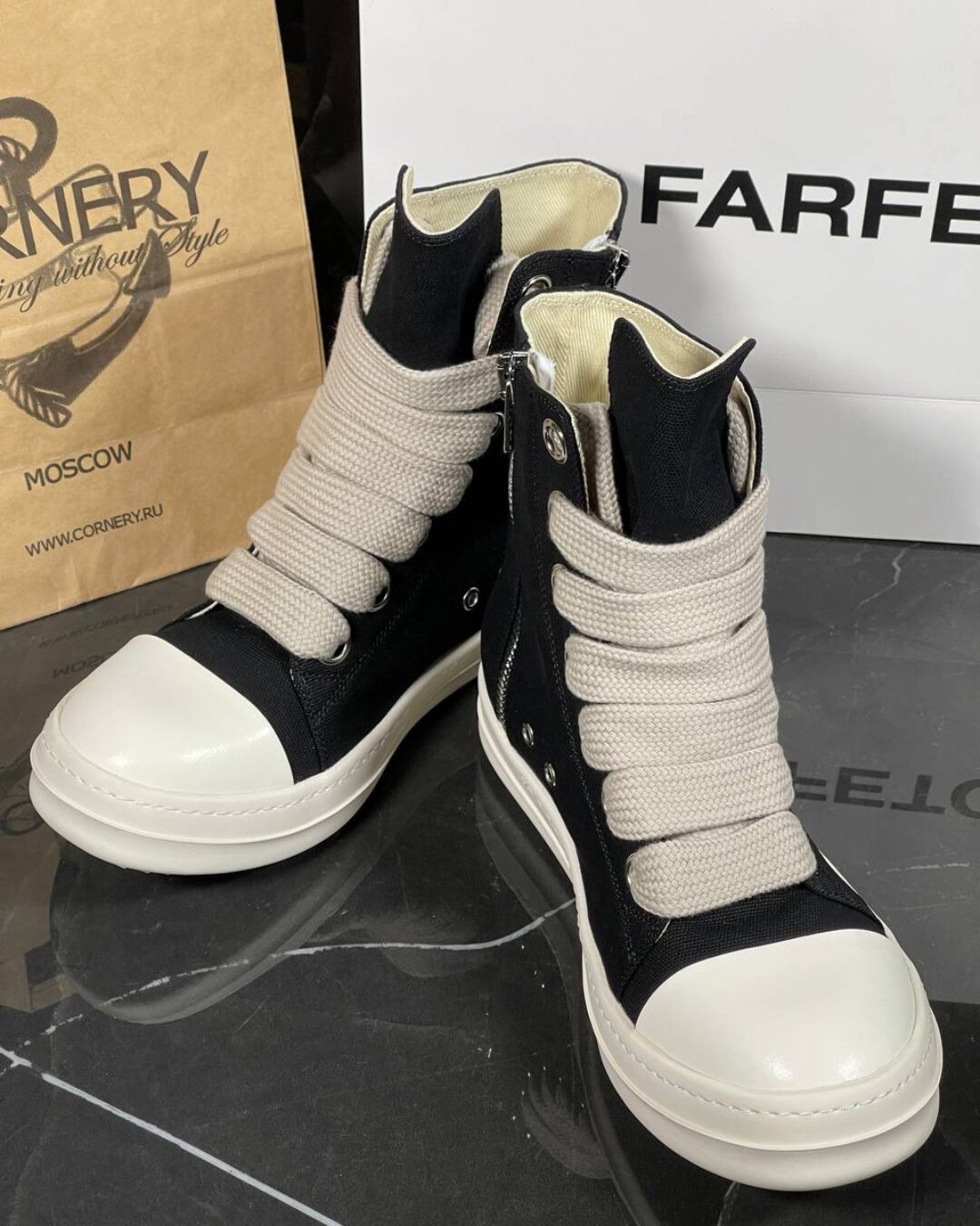 Кеды Rick Owens — изображение 4