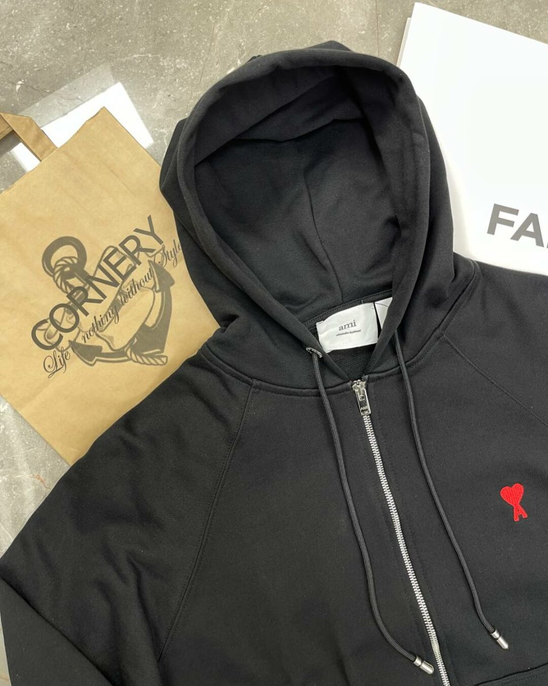 Zip-Худи Ami — изображение 5