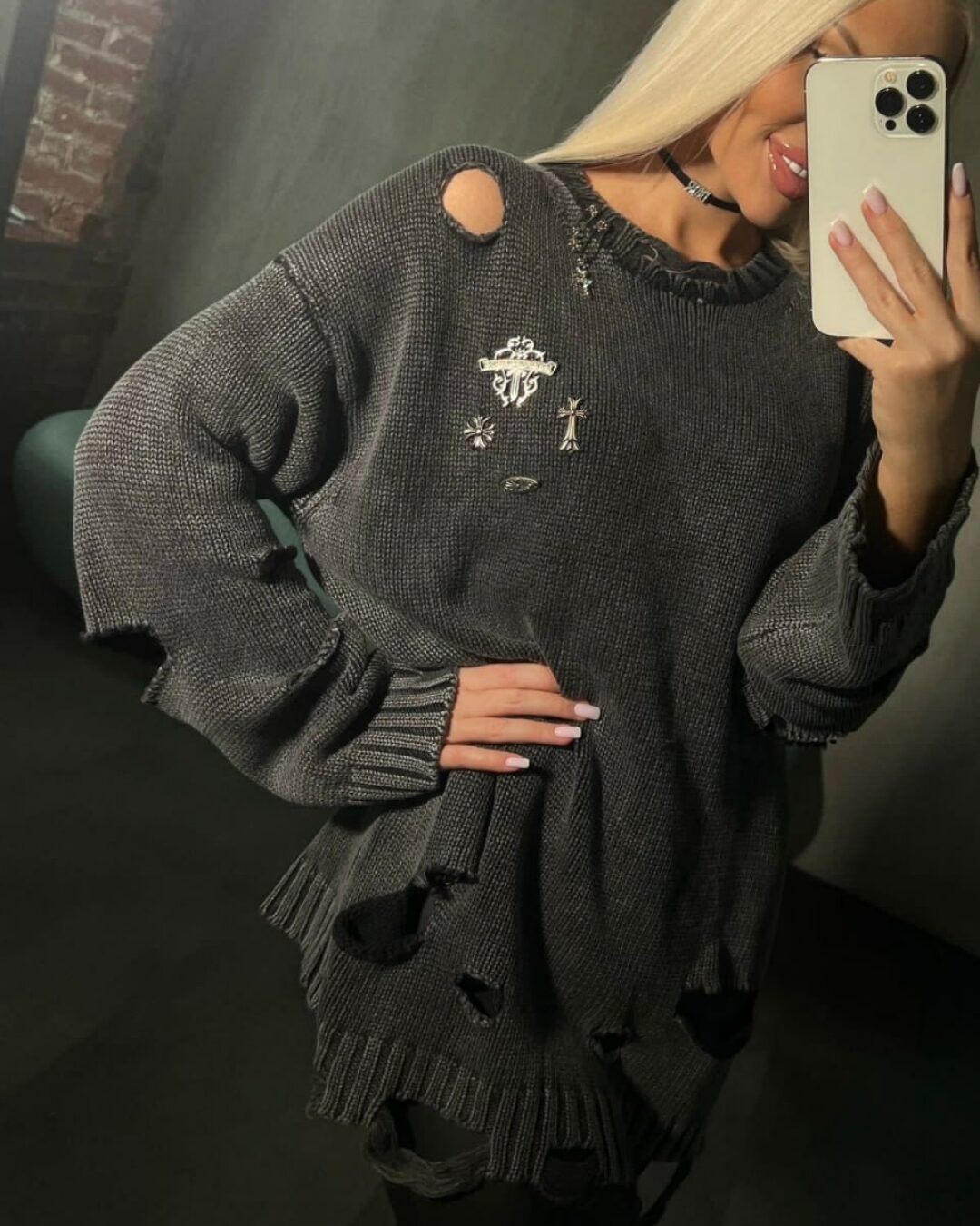 Свитер Chrome Hearts — изображение 10