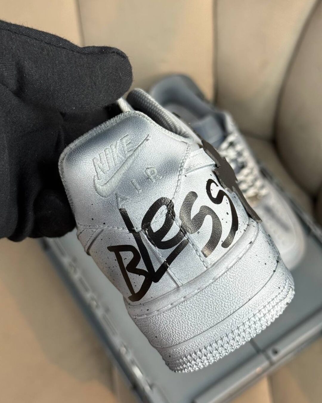 Кеды Nike x Chrome Hearts — изображение 5