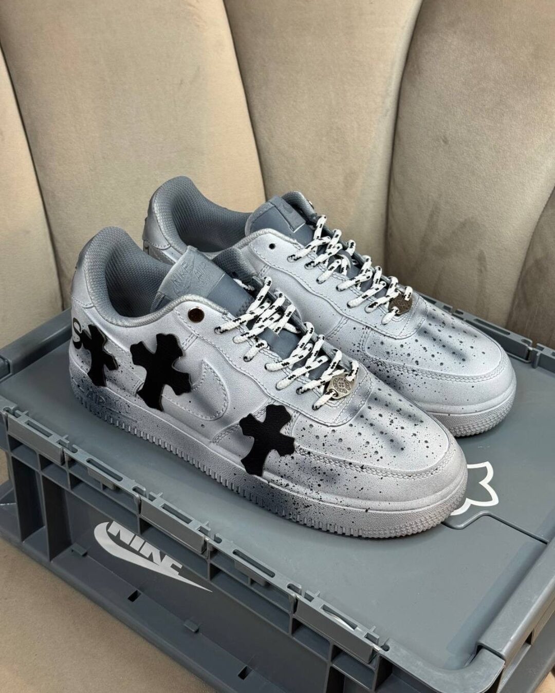 Кеды Nike x Chrome Hearts
