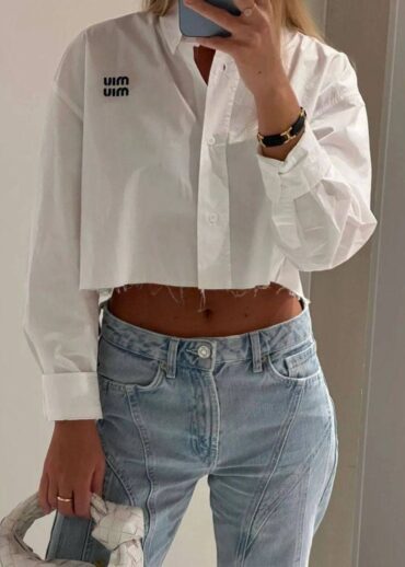 Рубашка Miu Miu