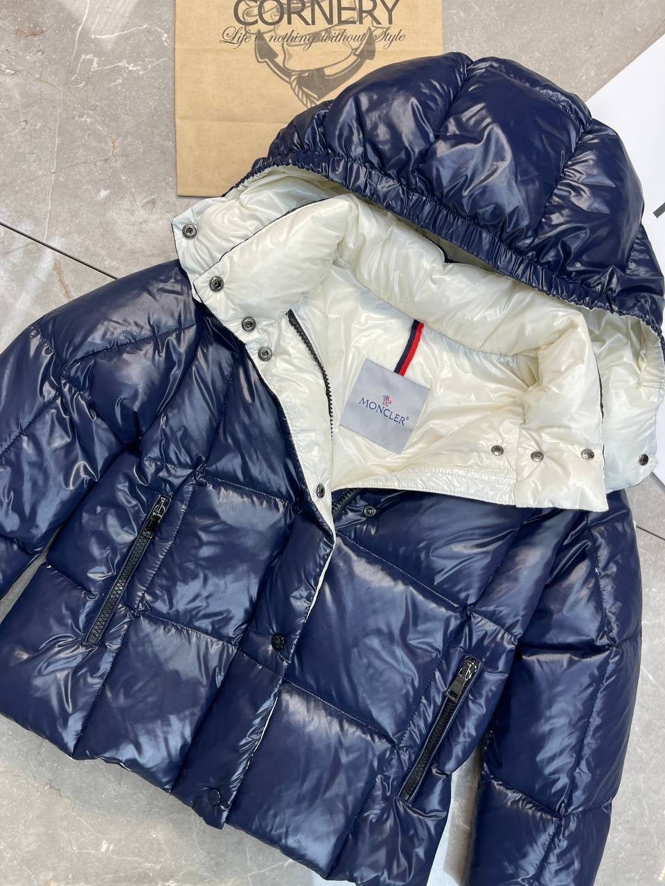 Пуховик Moncler Kids — фото 3