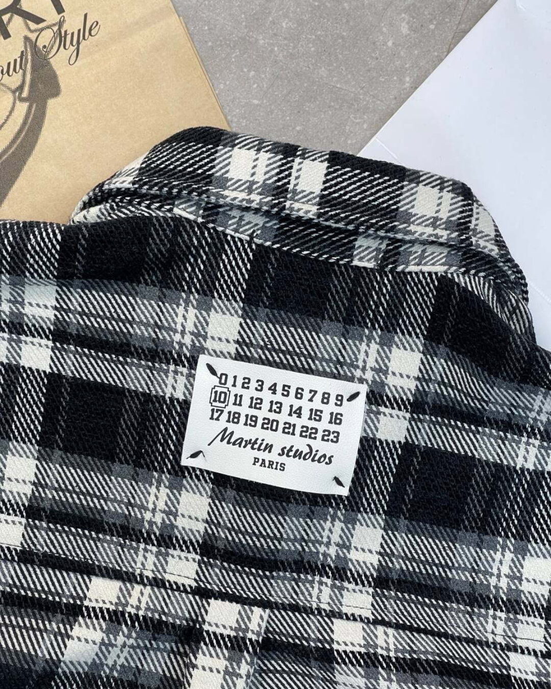 Рубашка Maison Margiela — изображение 9