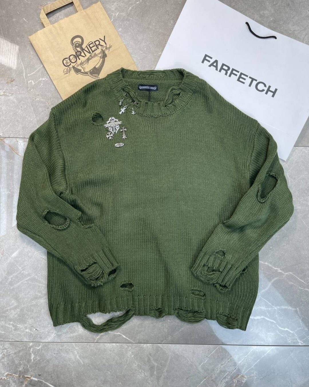 Свитер Chrome Hearts — изображение 2