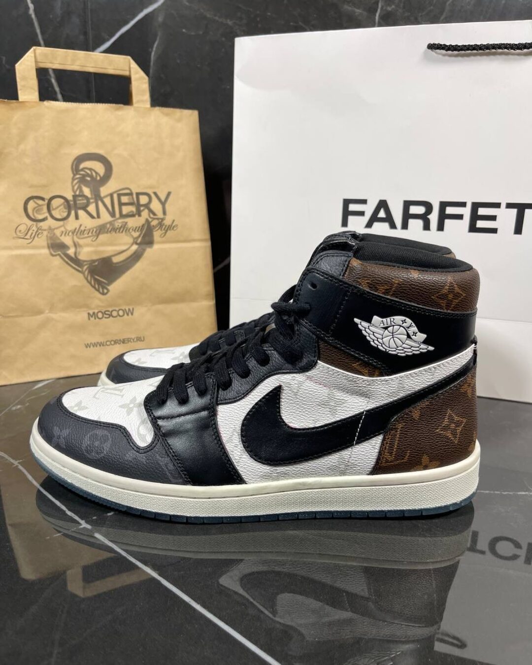 Кроссовки Nike x Louis Vuitton (дисконт) — изображение 3