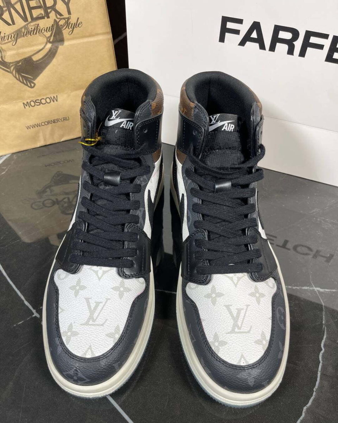 Кроссовки Nike x Louis Vuitton (дисконт) — изображение 4