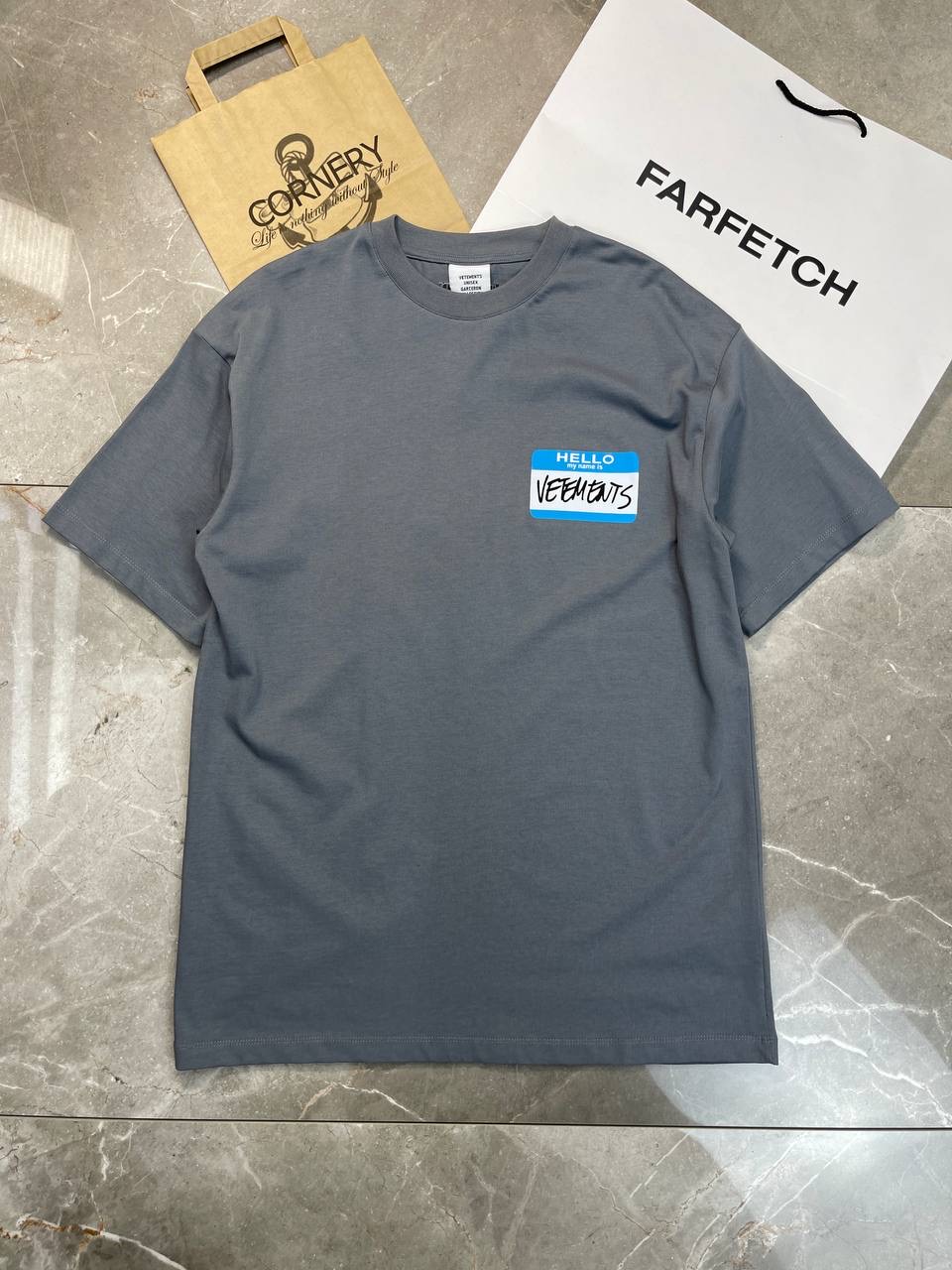 Футболка Vetements My Name Is