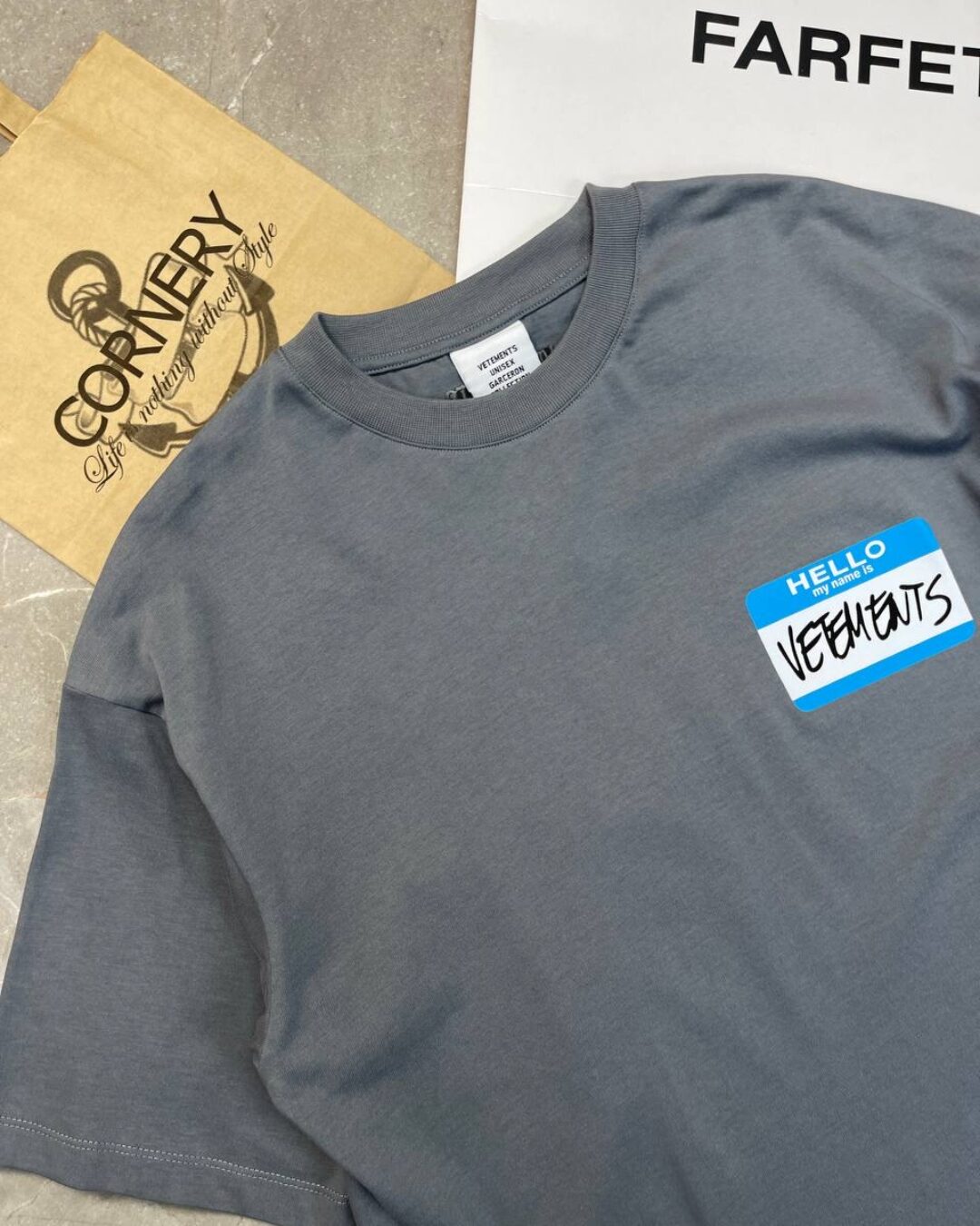 Футболка Vetements My Name Is — изображение 3