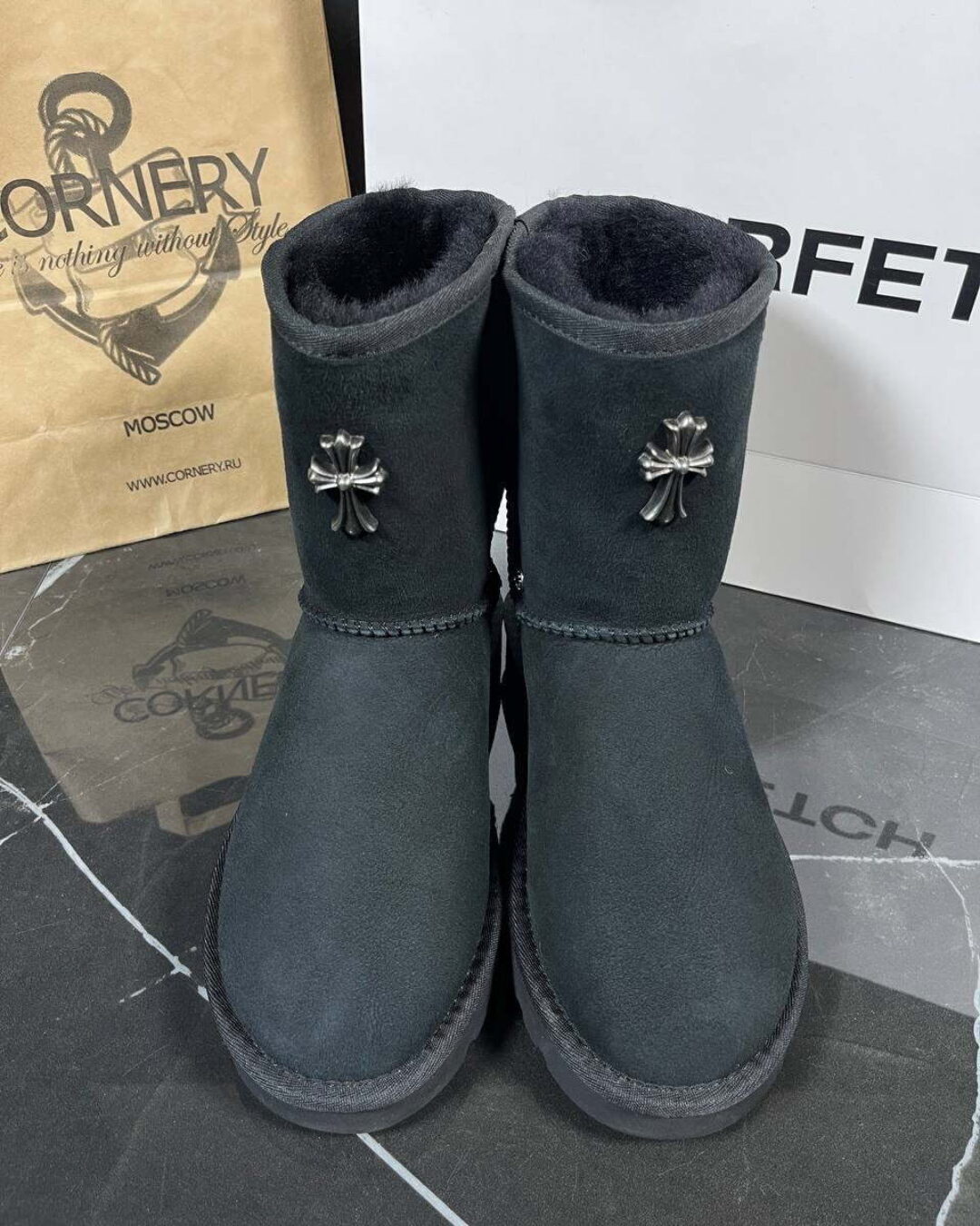 Угги Chrome Hearts — изображение 2