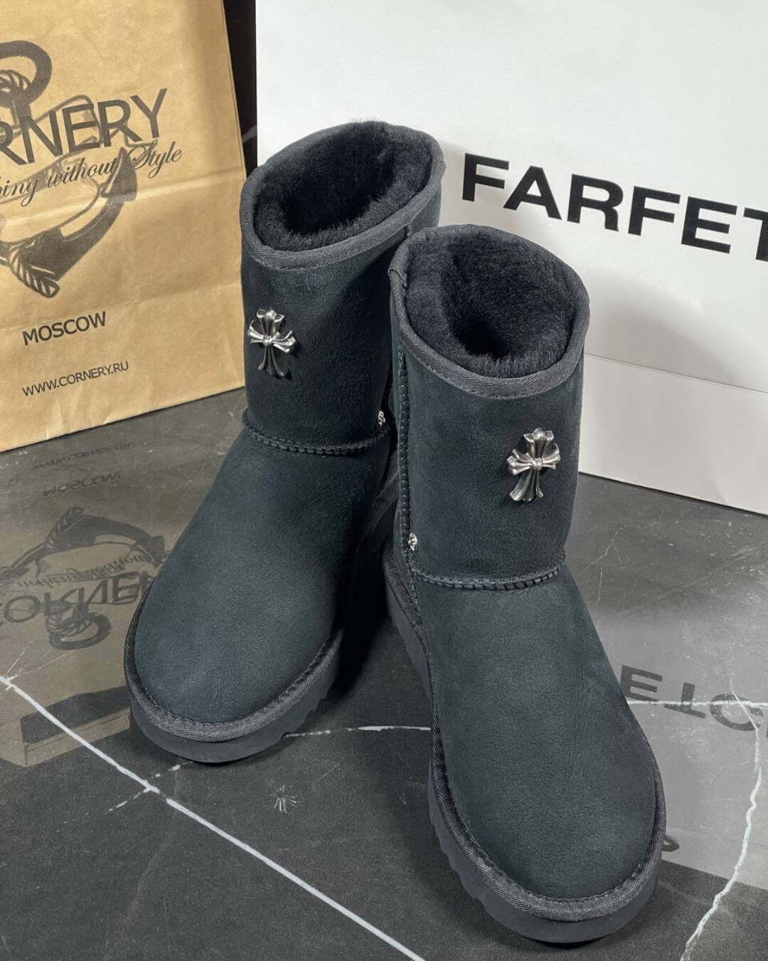 Угги Chrome Hearts — изображение 5