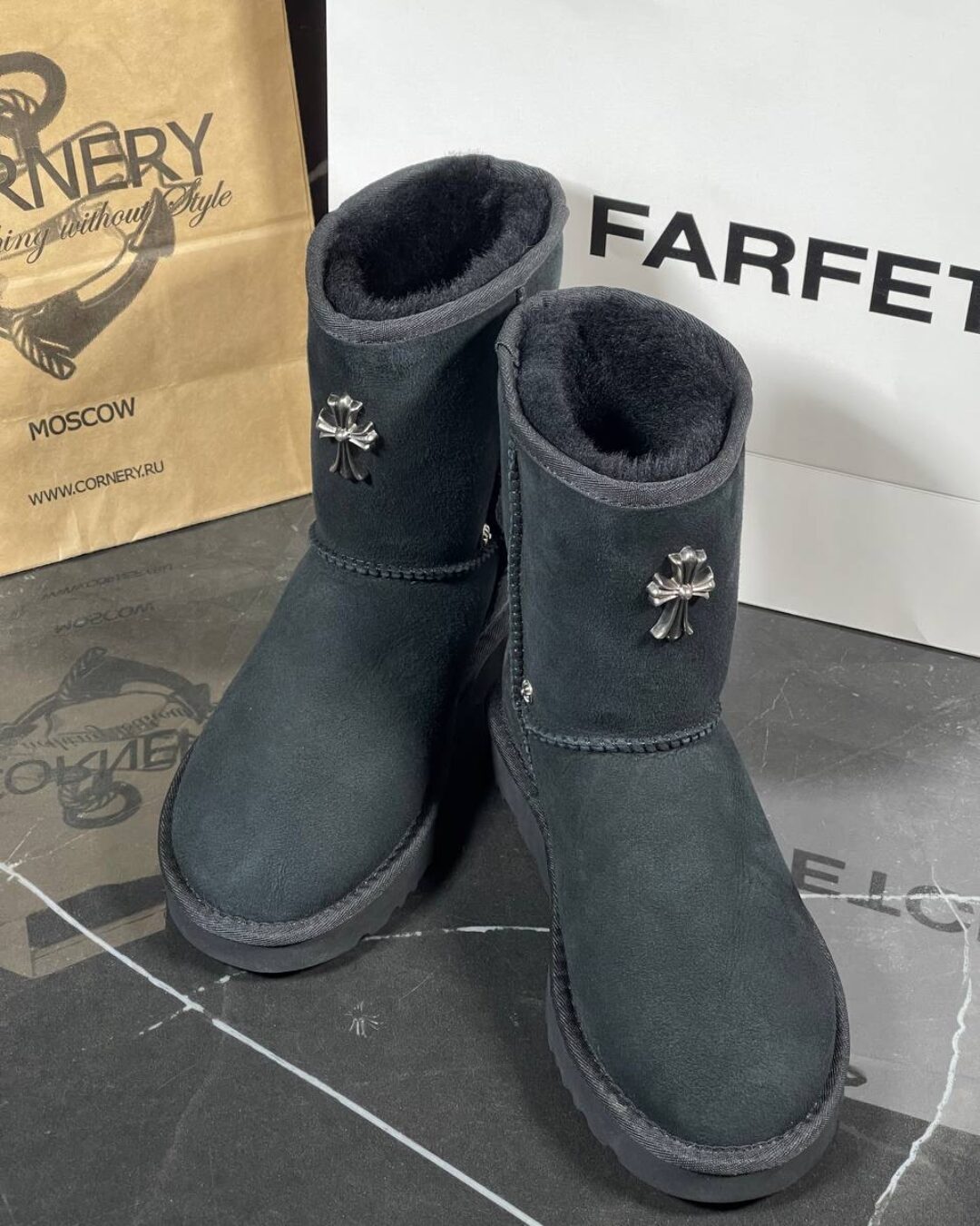 Угги Chrome Hearts — изображение 5