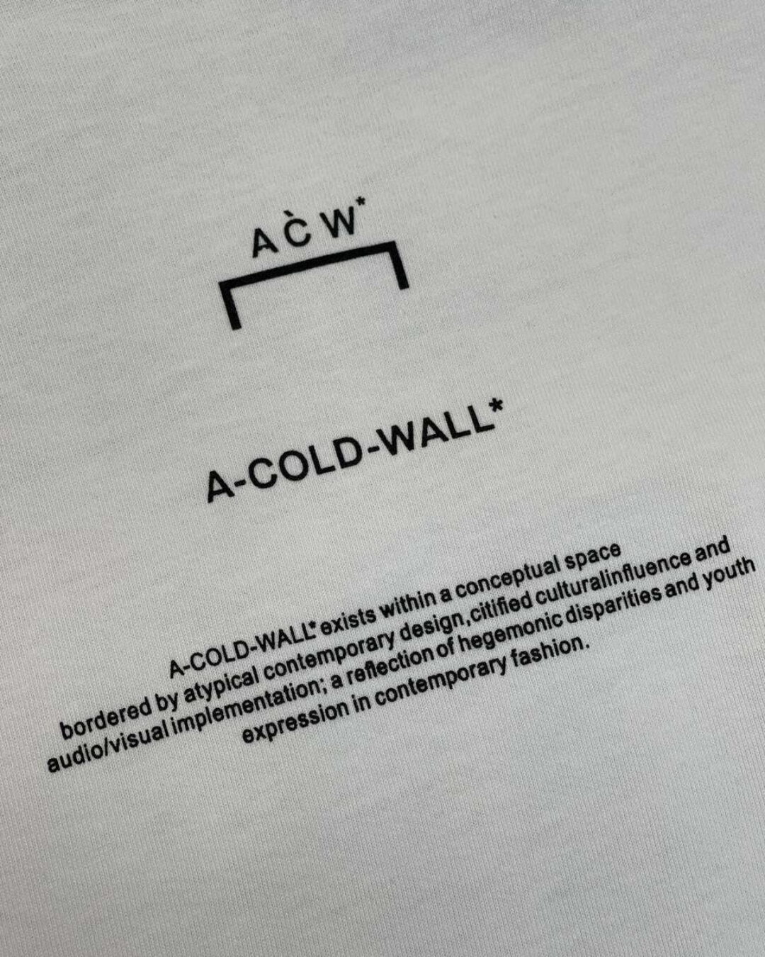 Футболка A Cold Wall — изображение 6