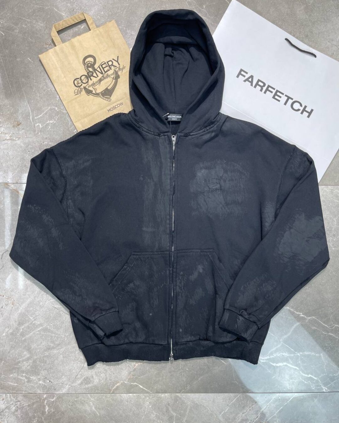 Zip-Худи Balenciaga