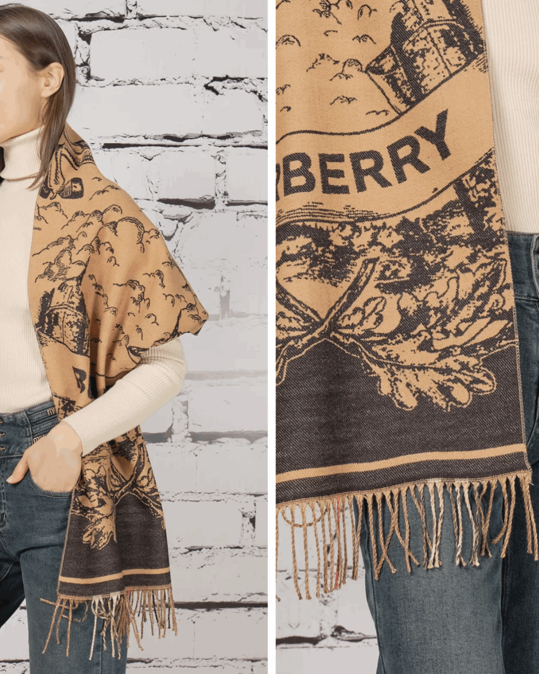 Шарф Burberry — изображение 4