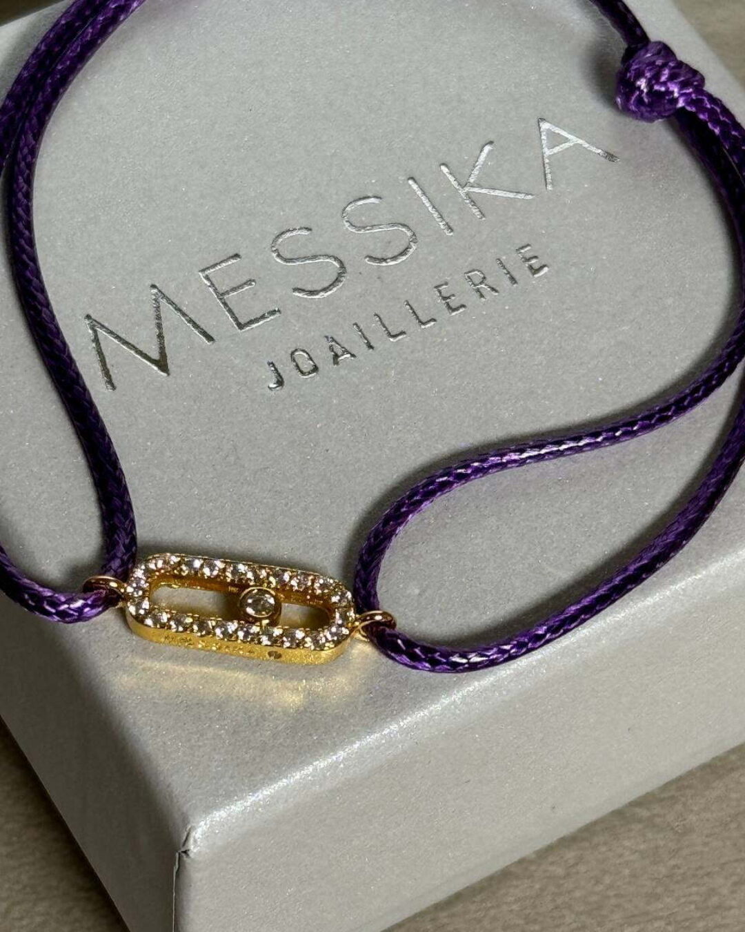 Браслет Messika Gold/Purple — изображение 3