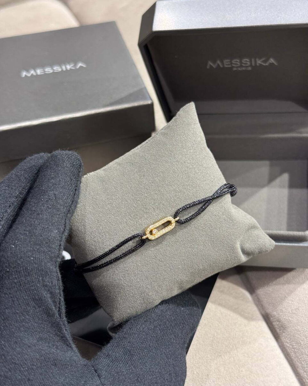 Браслет Messika Gold/Black — изображение 5