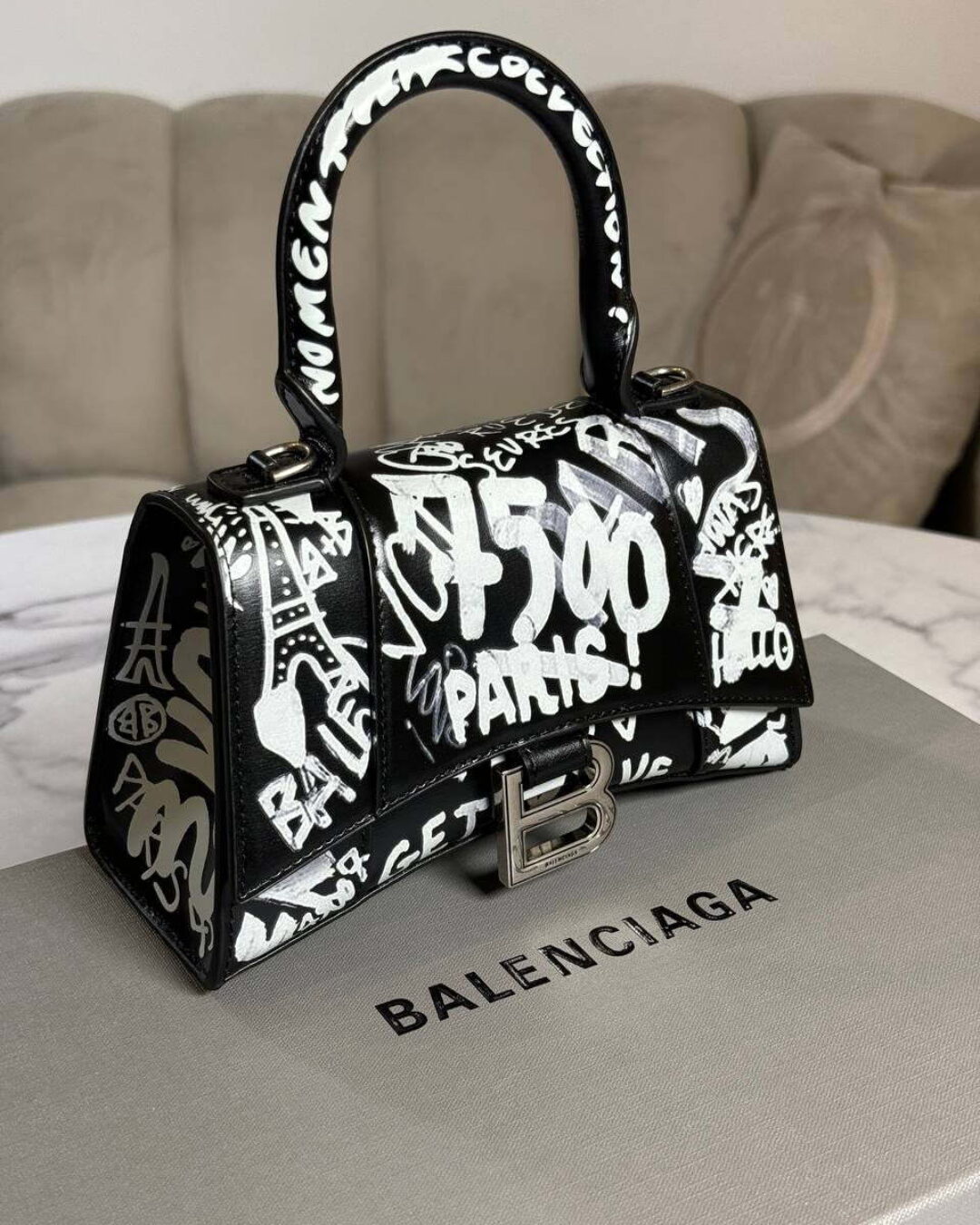 Сумка Balenciaga Hourglass XS (Premium) (S) — изображение 2